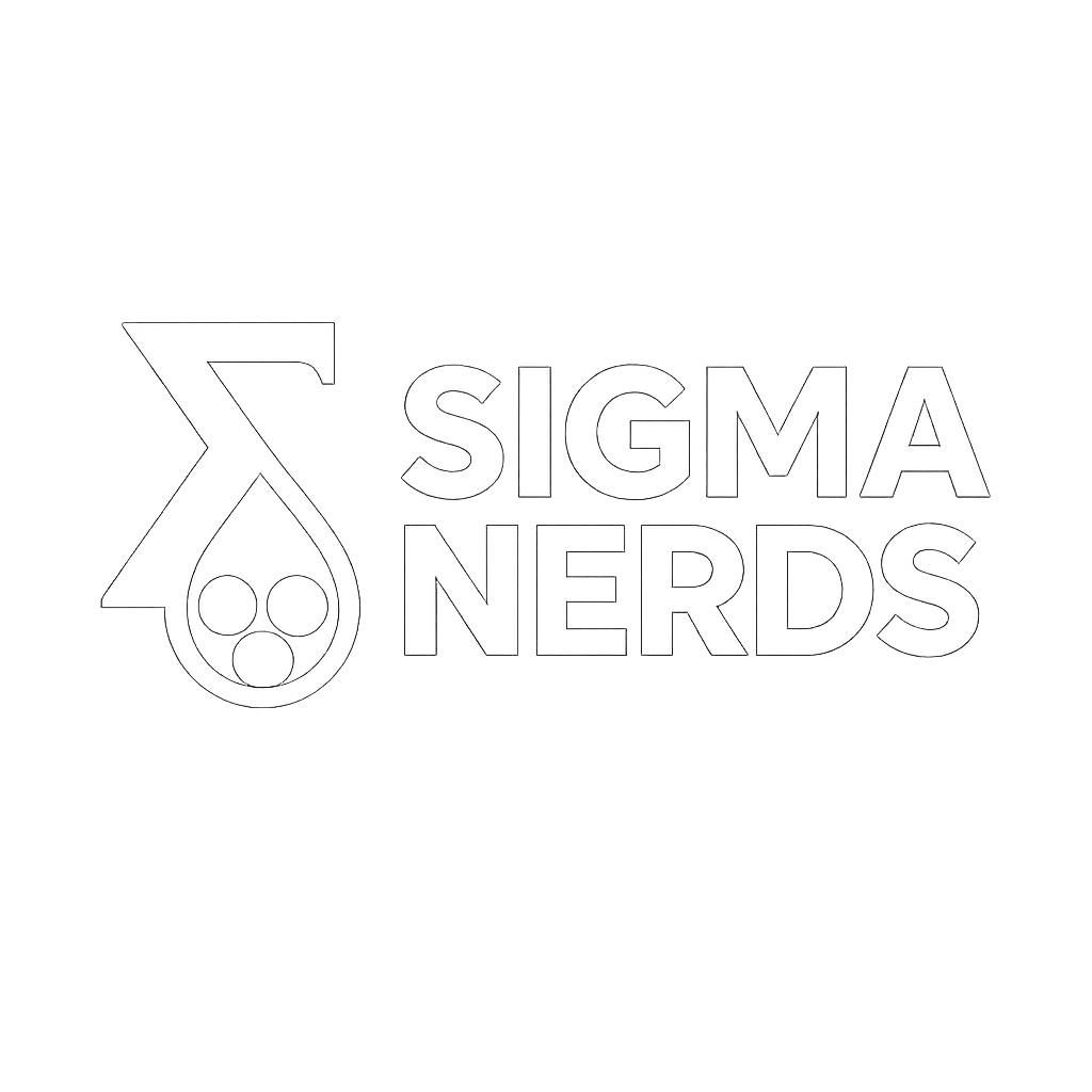 sigma nerds white logo